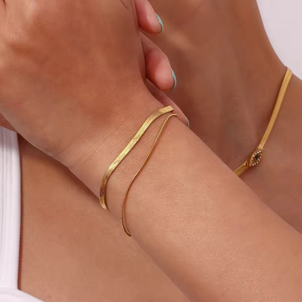 Luna Dual Chain Bracelet