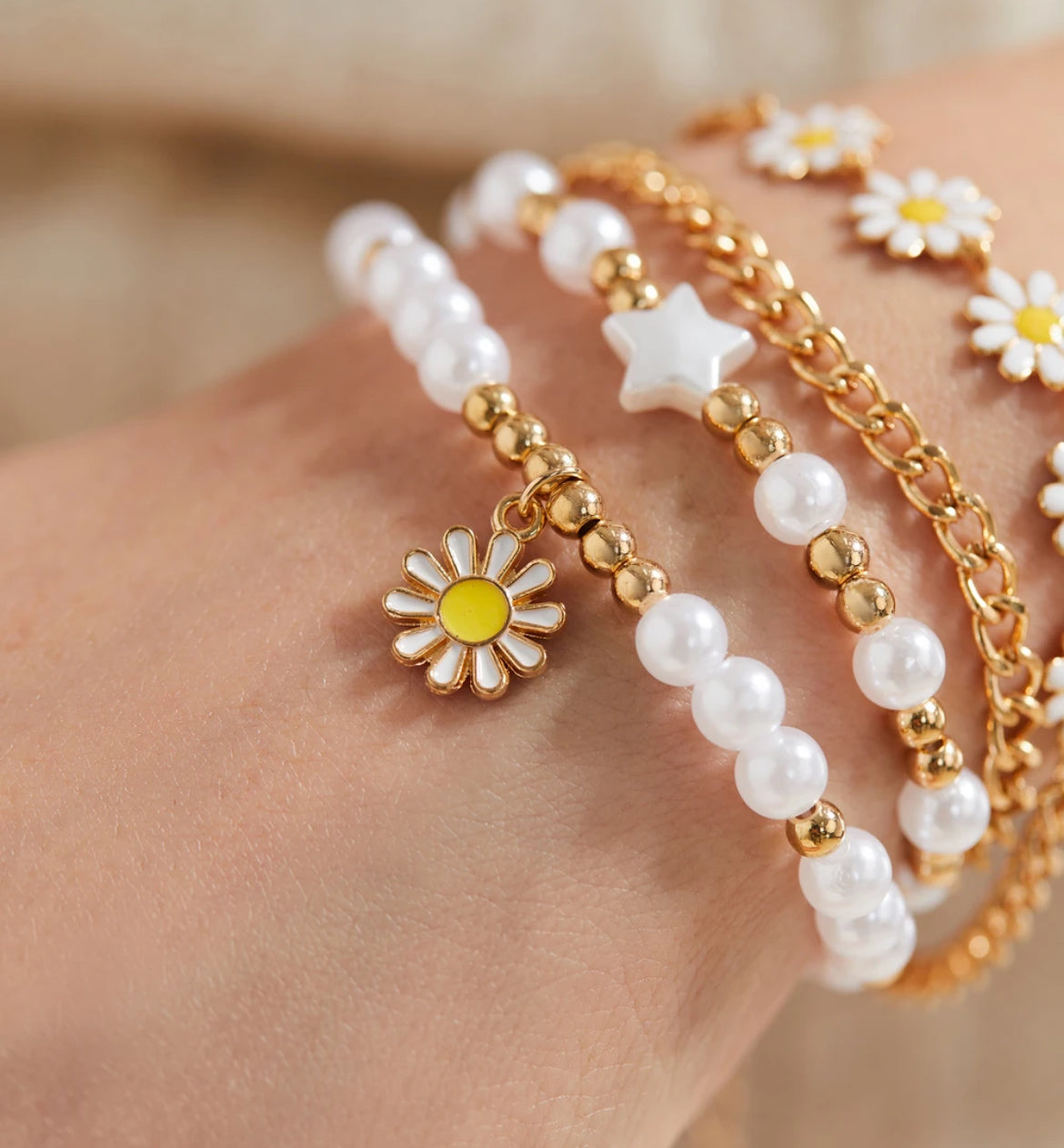Daisy Daydream Bracelet Set