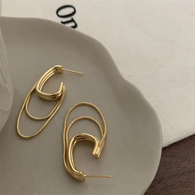 Eternal Luxe Gold Earrings