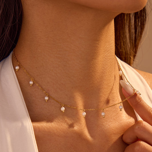 Ballerina Pearl Necklace