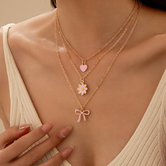 Blush Necklace Set