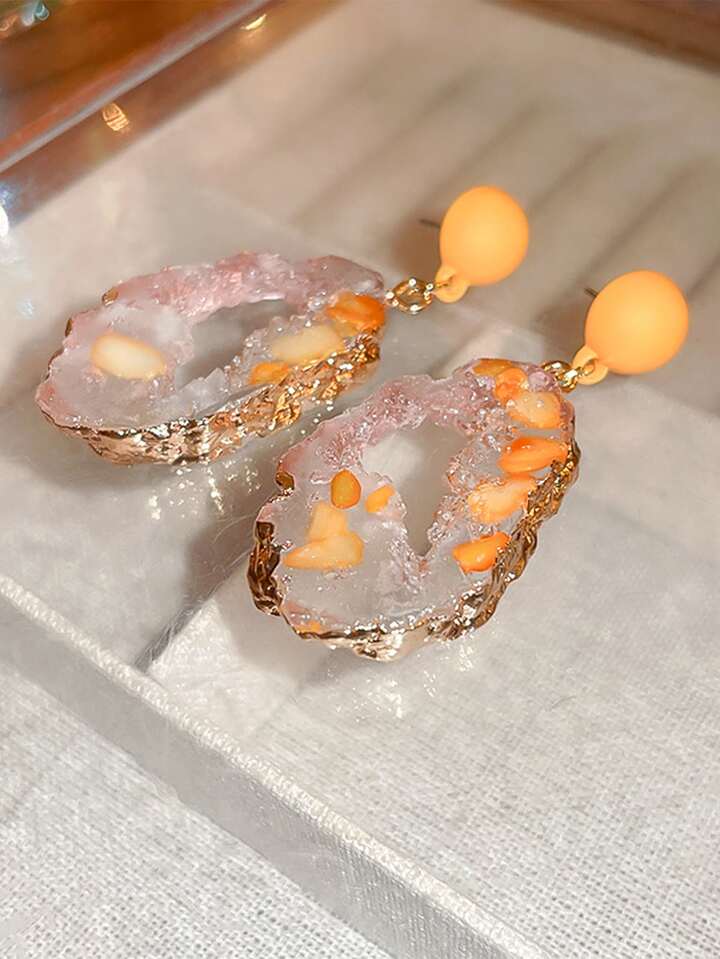 Sunlit Crystal Earrings