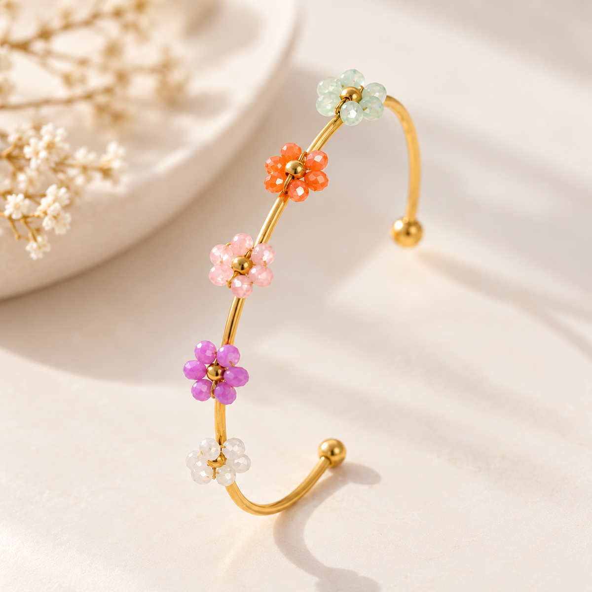 Garden of Hues Cuff