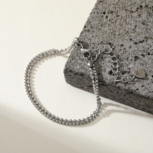 Duo Luxe Silver Bracelet