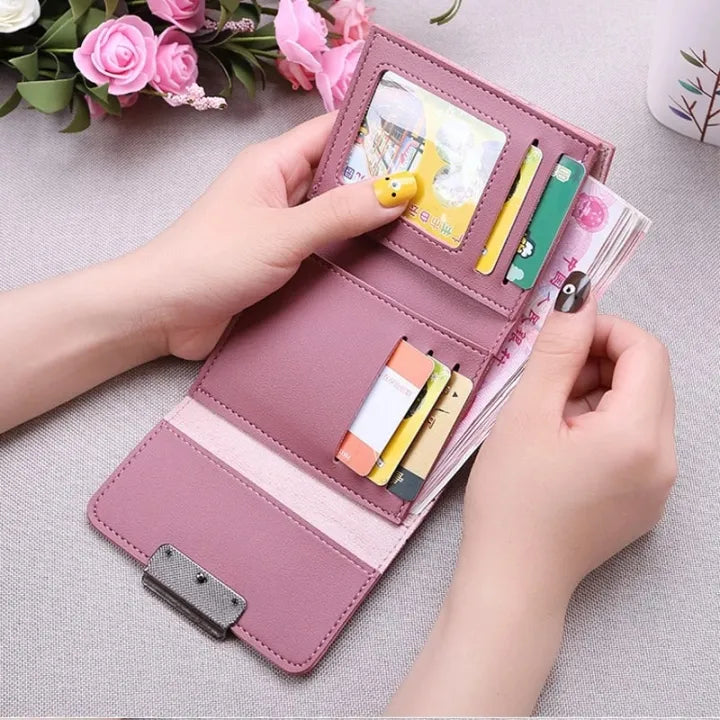 Mauve Luxe Mini Wallet