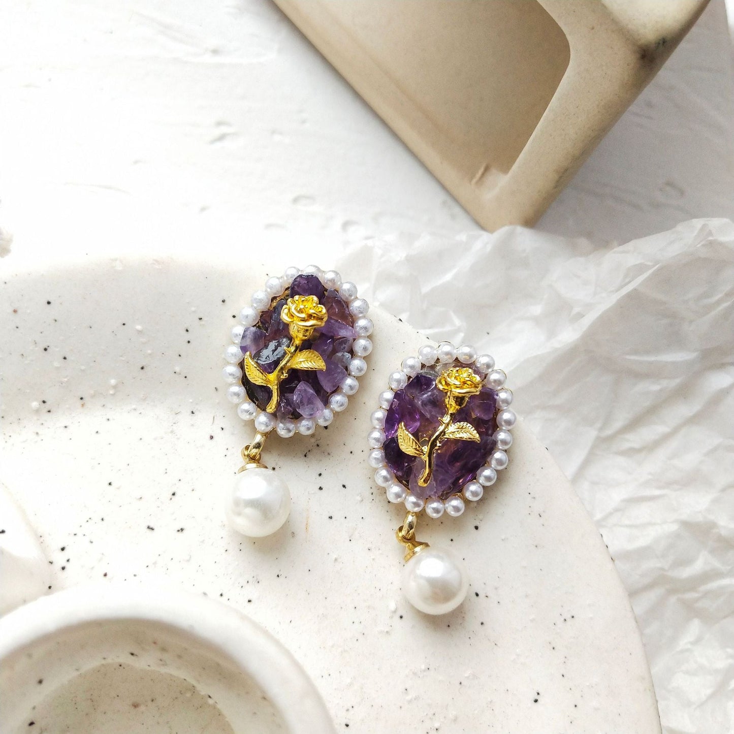 Empress Beaded Earrings