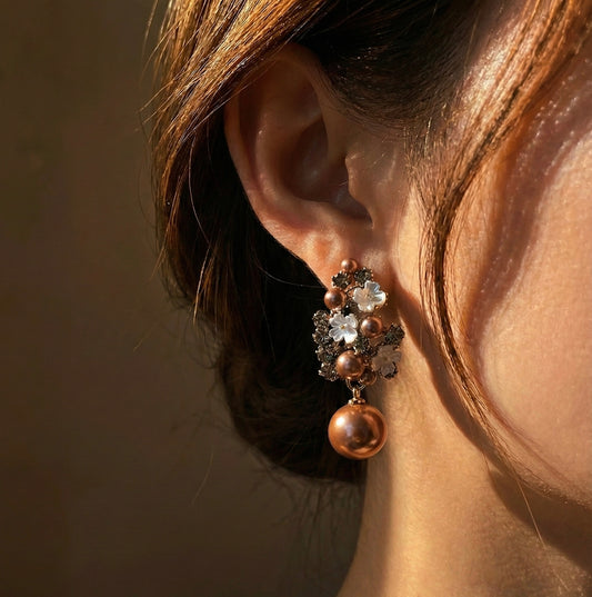 Luxe Floral Earrings