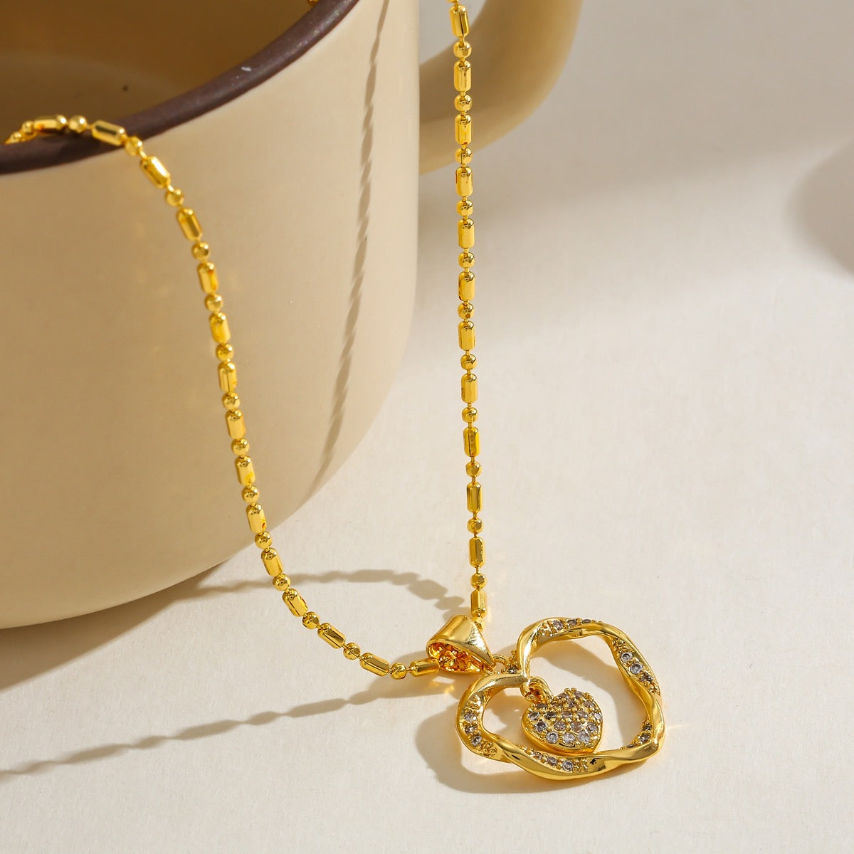 Lumière Heart Necklace