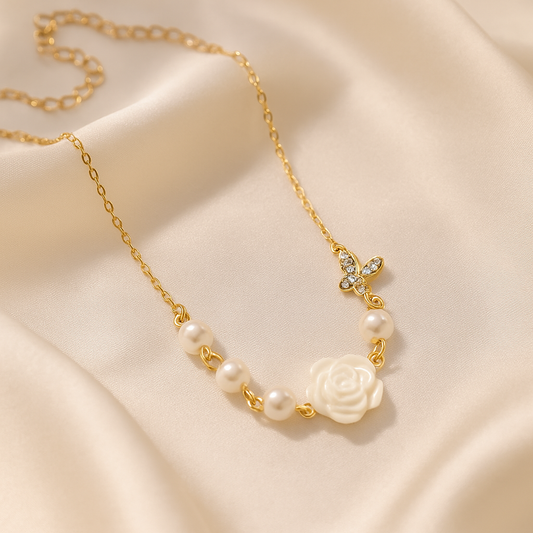 Pearl Bloom Necklace