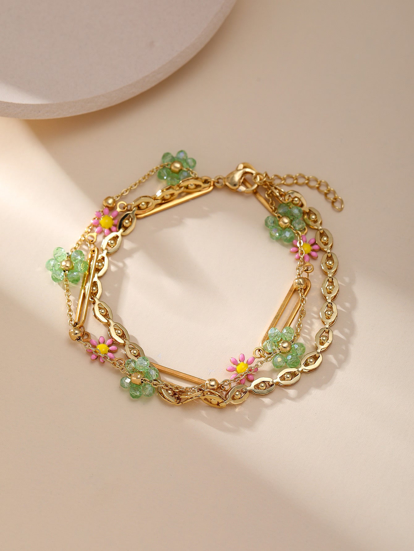 Green Blossom Bracelet