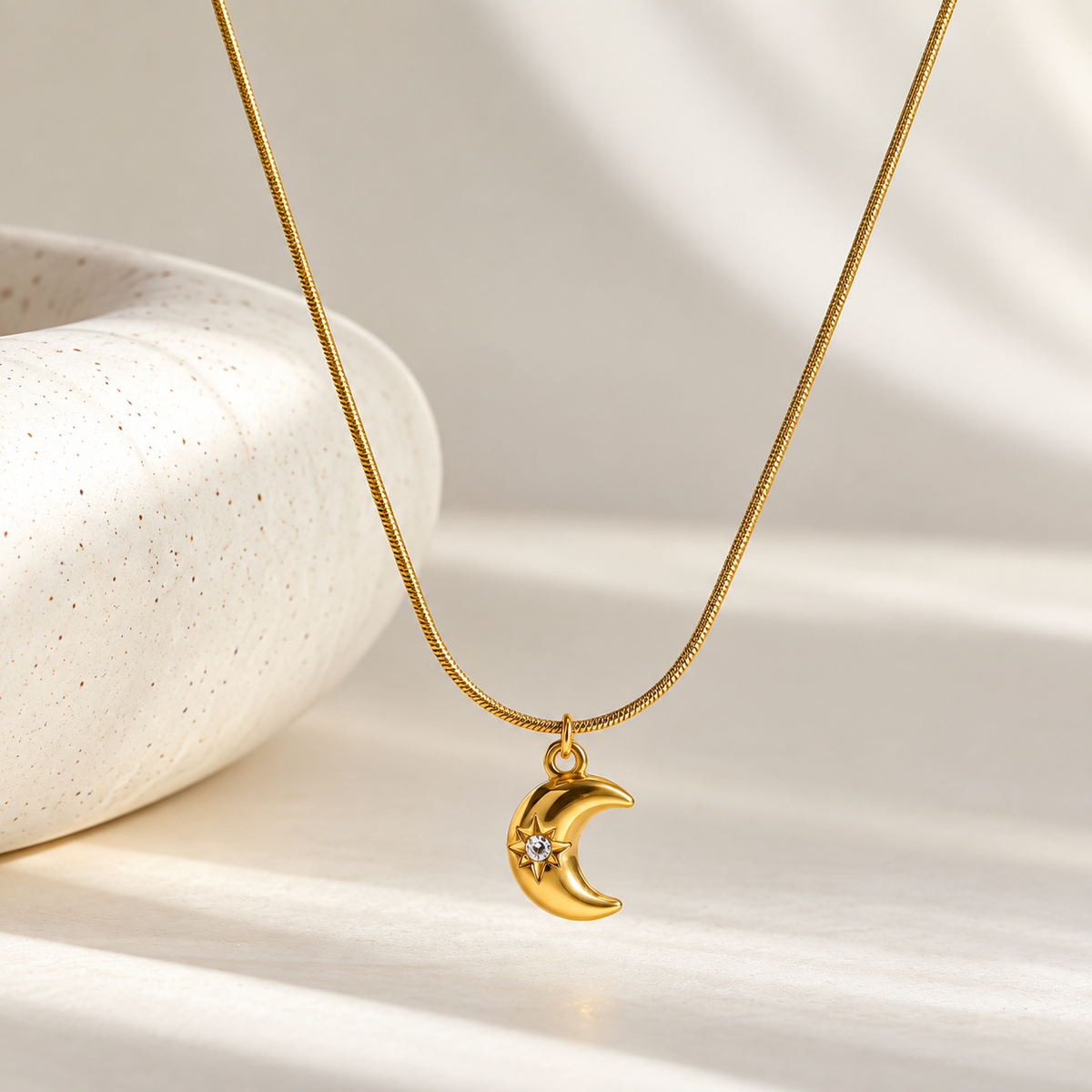 Crescent Moon Necklace