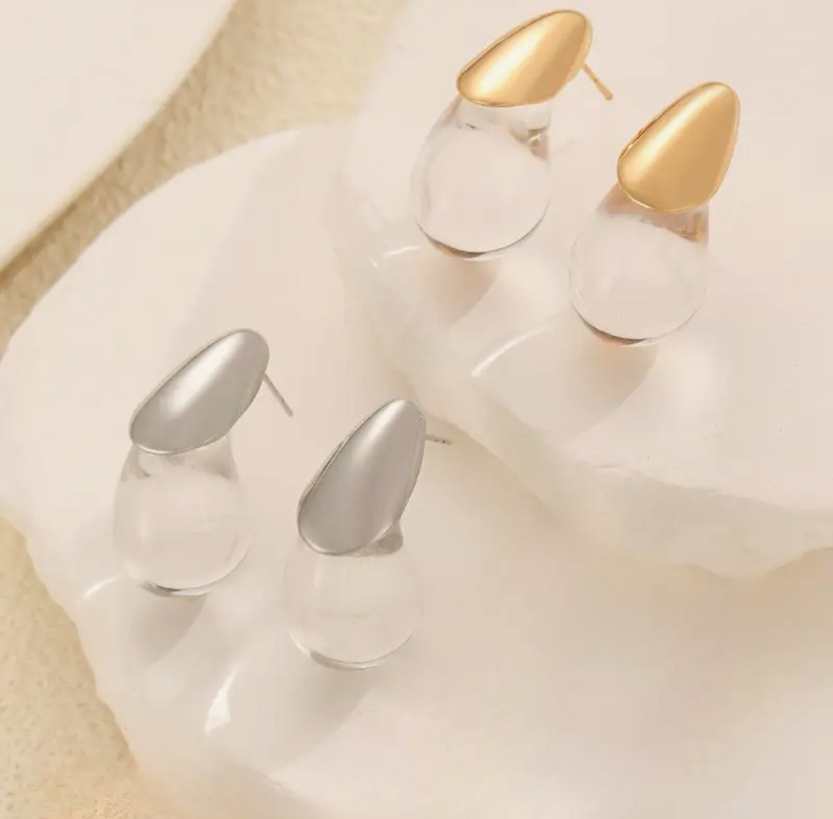 Glass Whisper Earrings