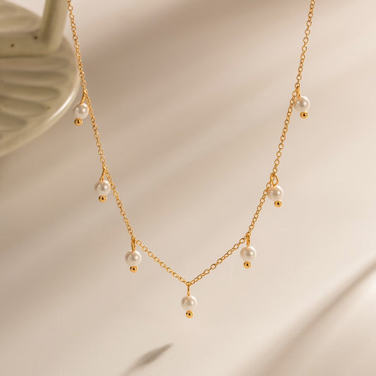 Ballerina Pearl Necklace