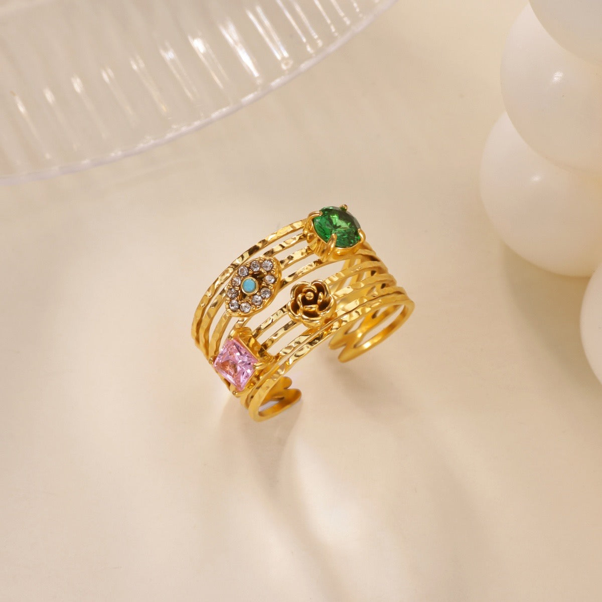 Crystal Treasure Ring
