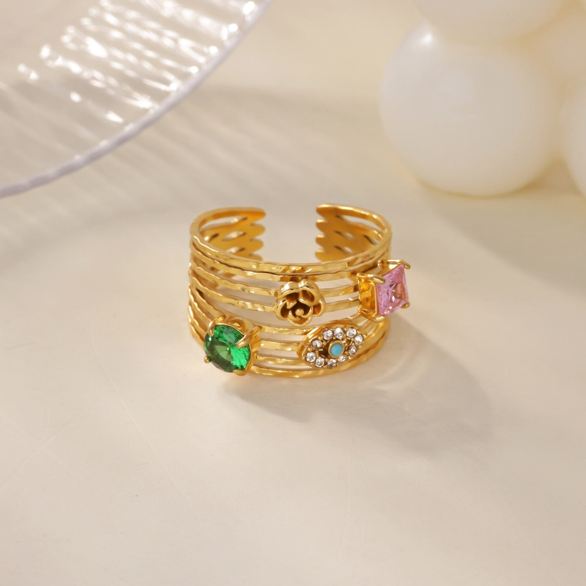 Crystal Treasure Ring