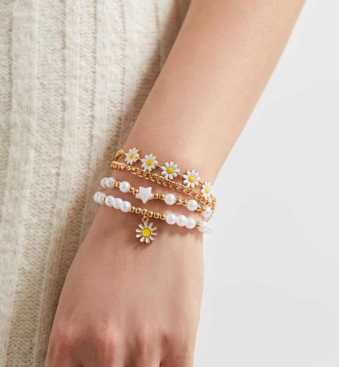 Daisy Daydream Bracelet Set