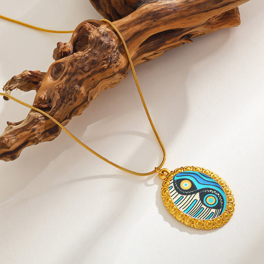 Balance Medallion Necklace