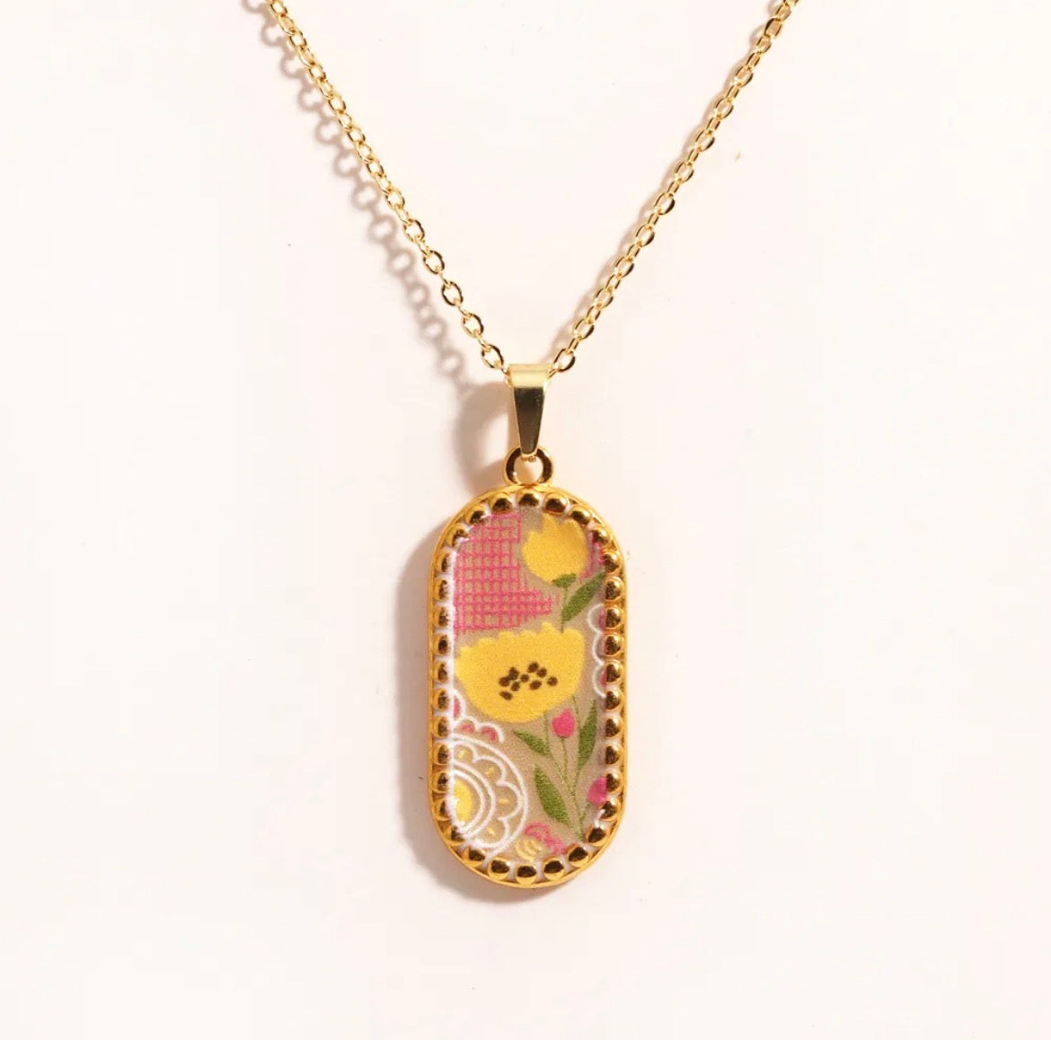 Blush Mosaic Necklace