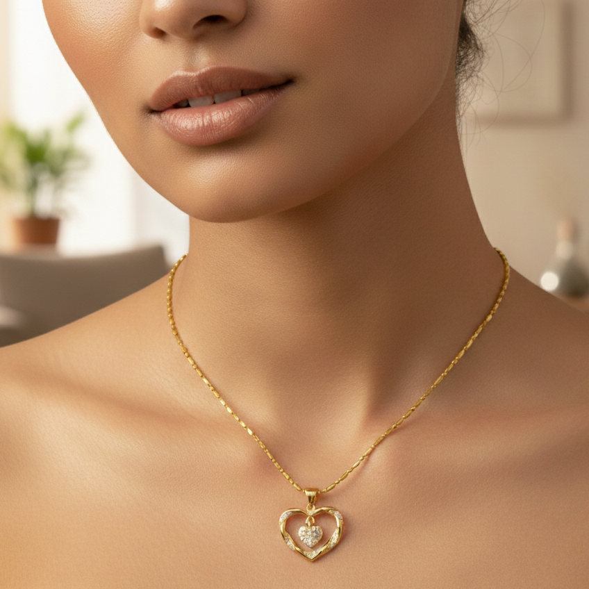 Lumière Heart Necklace