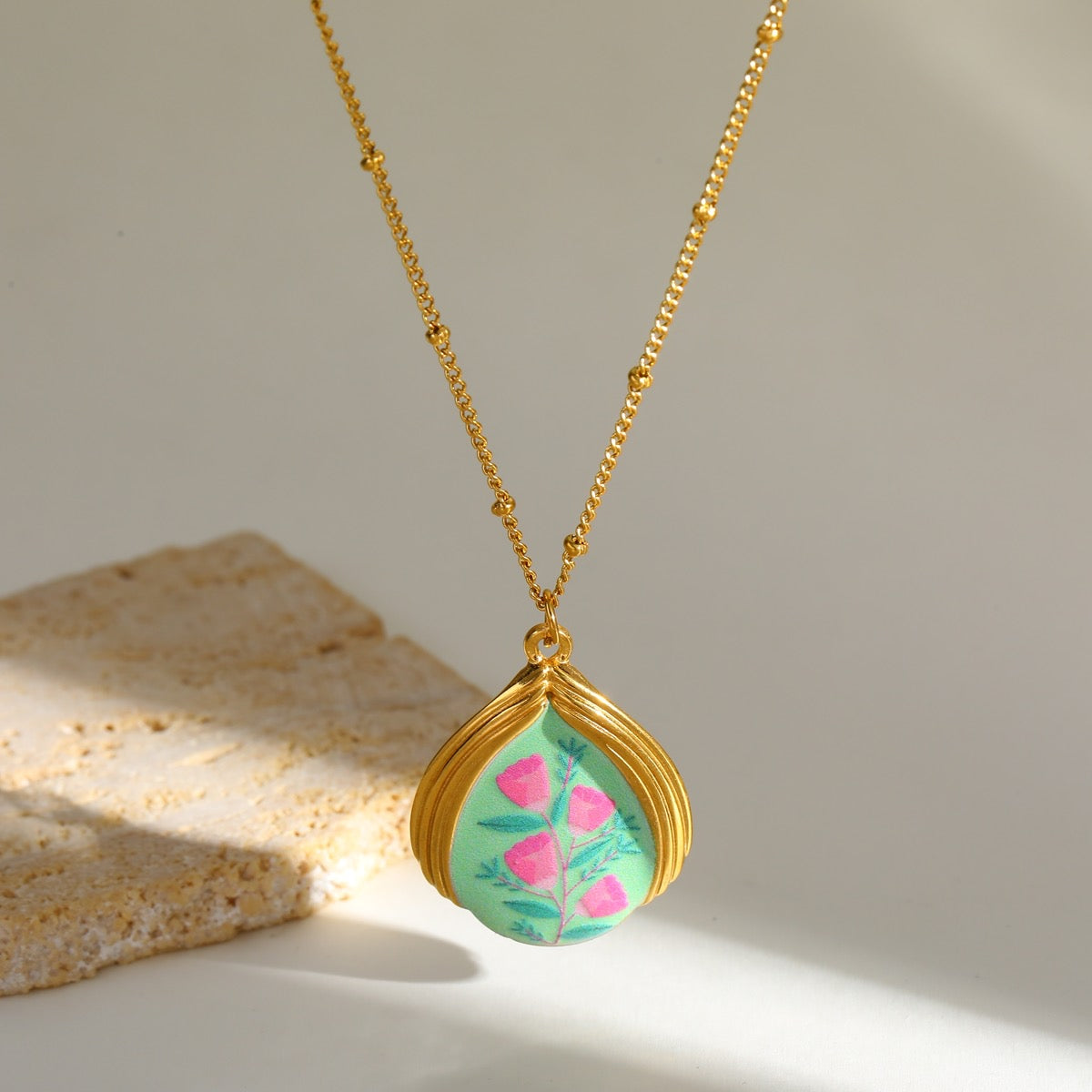 Flora Crest Necklace