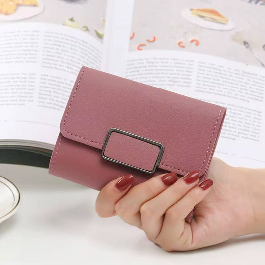 Mauve Luxe Mini Wallet