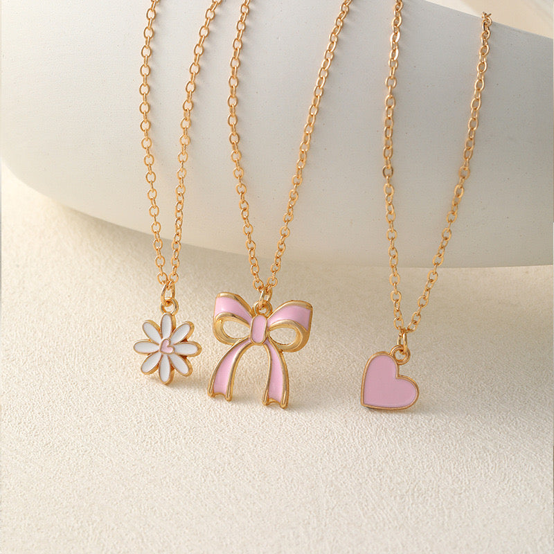 Blush Necklace Set
