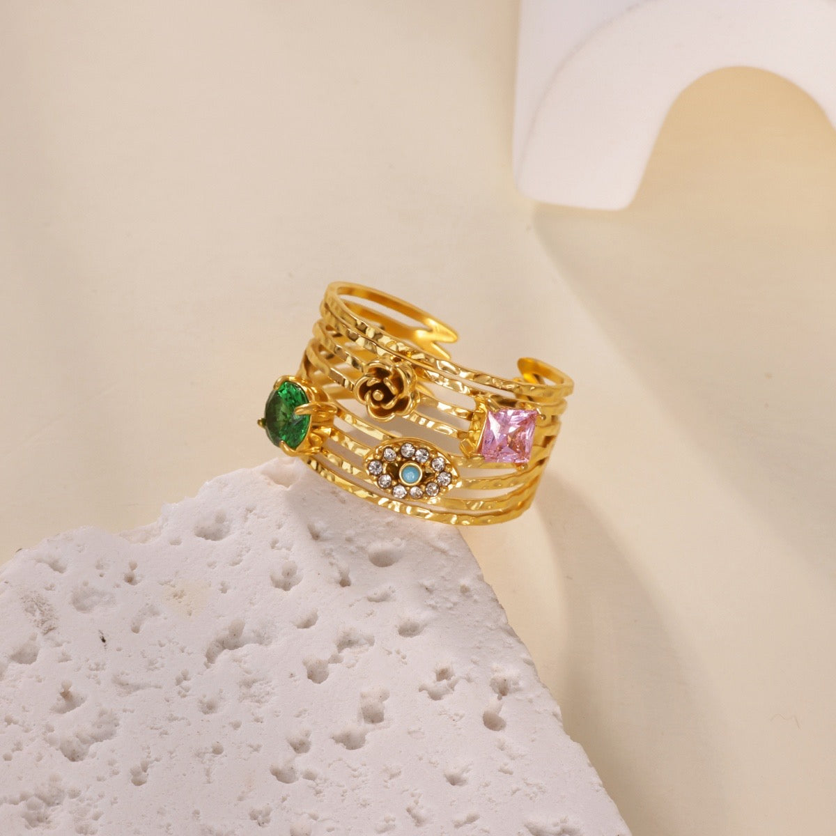 Crystal Treasure Ring